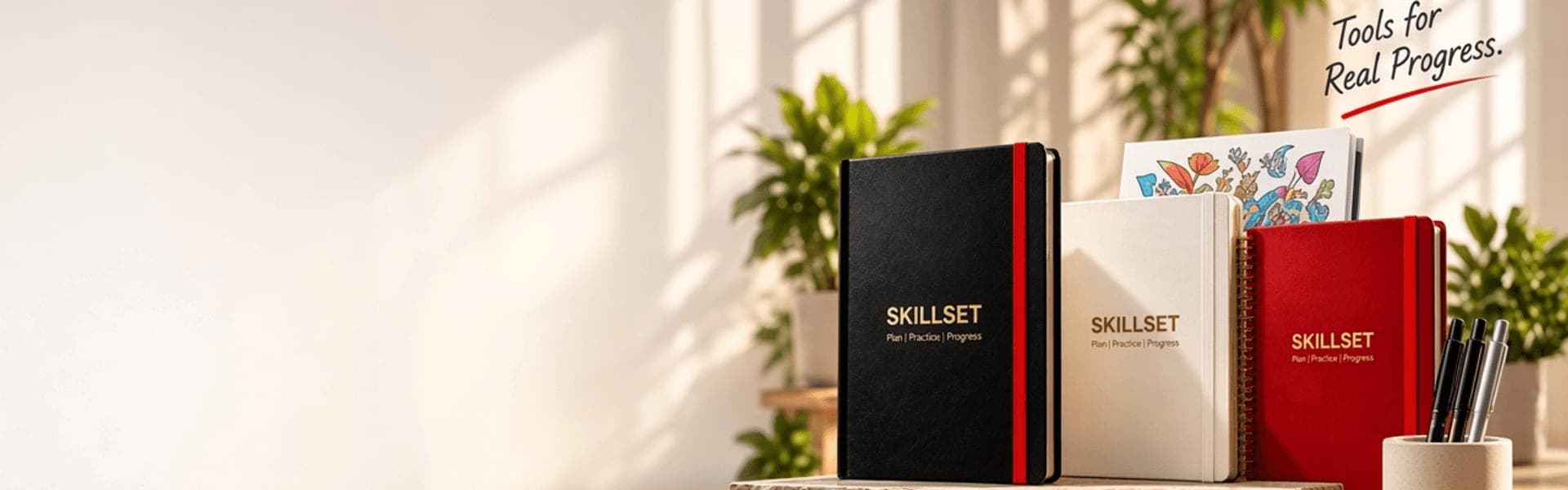 SKILLSET planners, notebooks and learning tools